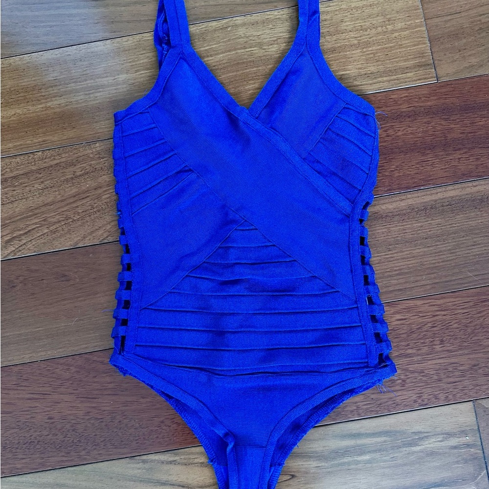 Vibrant Blue Bodysuit